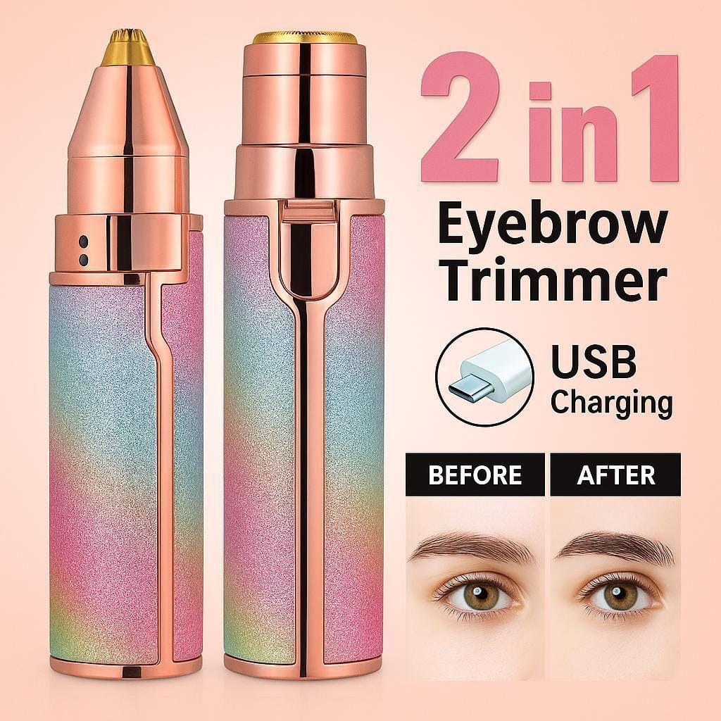 Set of 10 eyebrow and facial trimmers – salon or personal use