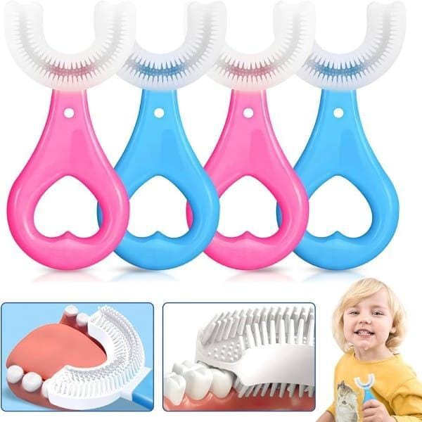 Multicolor toothbrush set for kids – safe and fun