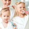 Silicone U-shaped toothbrush for kids instructions