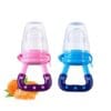 Baby fruit silicone pacifier – multicolor, pack of 2