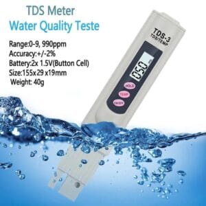 Crazy Deals 11 Digital water testing pen – black TDS meter
