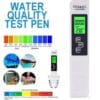 Drinking water tester – black handheld TDS meter features