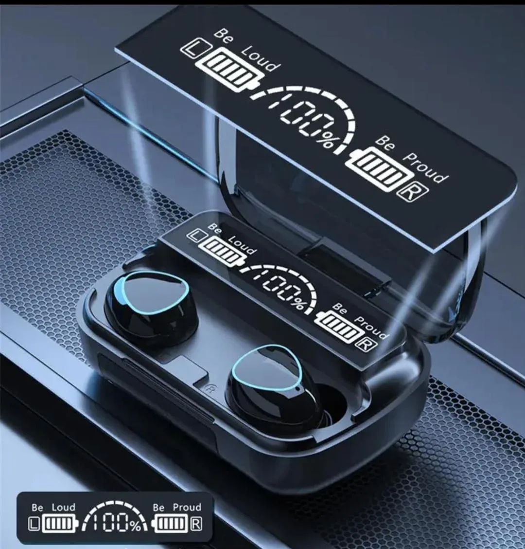 Long-lasting battery earbuds for music and gaming