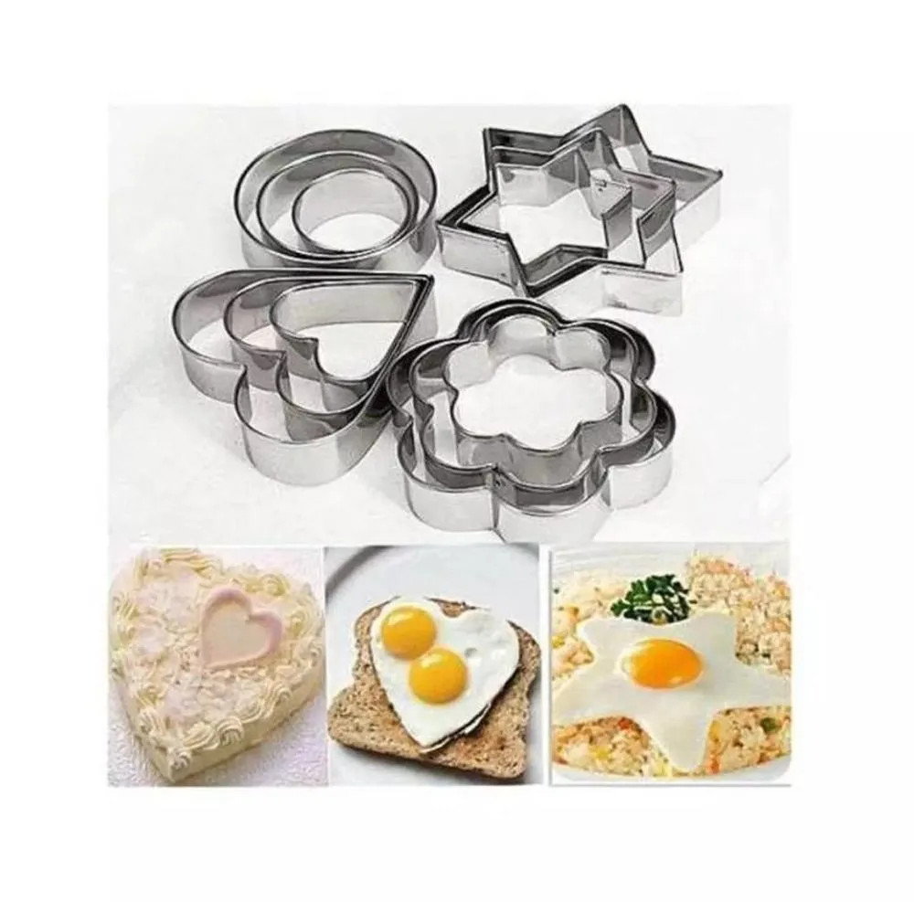 Measuring cup spoon and cookie cutter combo pack – durable and compact