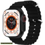 T800 Ultra Smart Watch Series 8 – black rubber strap