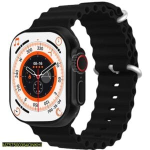 T800 Ultra Smart Watch Series 8 – black rubber strap