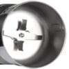 RAF coffee grinder R.7114 – stainless steel body, 300W clos up