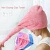 2 pcs wool cap set – multicolor knitted beanies front view