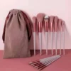 Complete makeup brush collection – standard size set