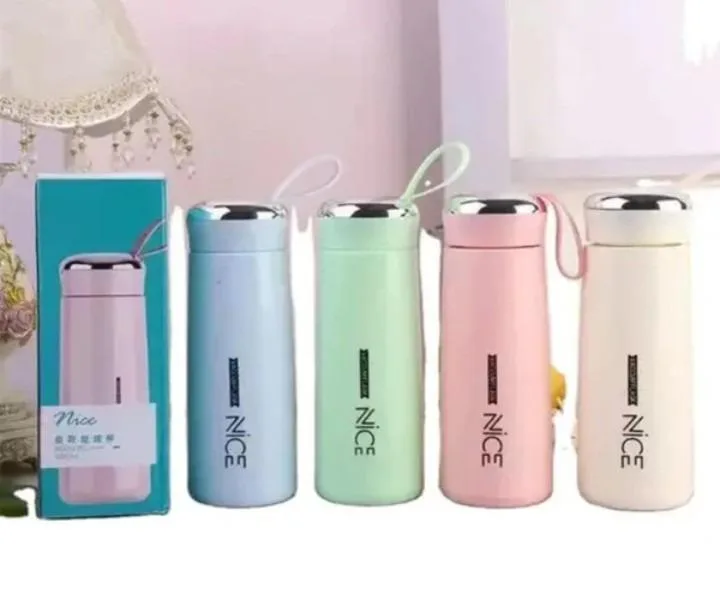 Sea green portable water bottle – hydration on the go