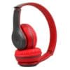 Wireless stereo headphones – Bluetooth with FM radio and TF card red
