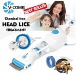 Family grooming tool – anti-lice electric comb