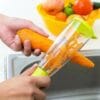 Multi-purpose paring knife – stainless steel fruit cutter with storage box
