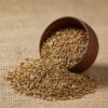 Cumin seeds close-up – aromatic spice zeera