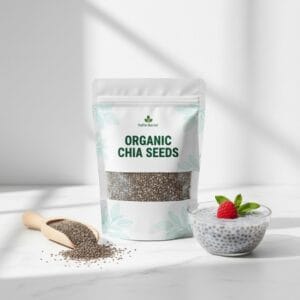 Chia seeds soaked in water – weight loss & digestion support