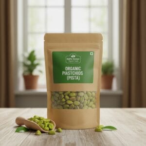 Premium pistachios (pista) in bowl – natural dry fruit